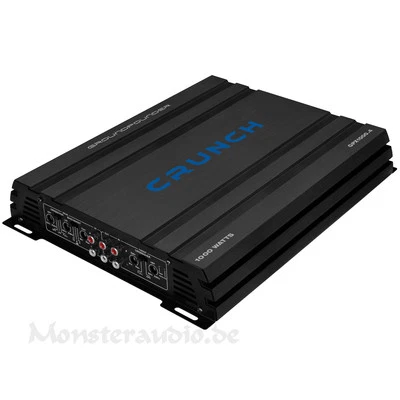 Crunch GPX-1000.4 Car-Hifi Verstärker Endstufe 4-Kanal Auto KFZ Amp 1000 WATT - Bild 1 von 4
