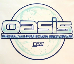 Ready Player One OASIS T Shirt Womens Large White Parzival Art3mis INV1325 - Picture 1 of 7