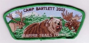 Trapper Trails Council SA-30 2003 Camp Bartlett Csp Mint Condition FREE SHIPPING - Picture 1 of 1