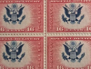 CE2 - VIGNETTE SHIFT in 2 DIRECTIONS on LINE BLOCK of 4 - MNH - WoW !! - Picture 1 of 2
