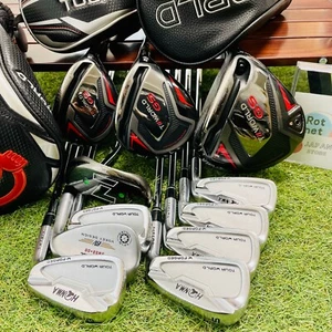 HONMA Fullset T WORLD GS 1w 3w 3UT TW 737V Forged 5-10 Iron 11Pcs S Flex - Picture 1 of 22