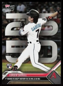 2023 Topps NOW # 898 CORBIN CARROLL 25 HR 50 SB Diamondbacks RC - Picture 1 of 2