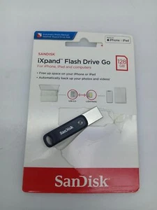 SanDisk iXpand Go Flash-Laufwerk iPhone Speicher 128 GB - Zdjęcie 1 z 4