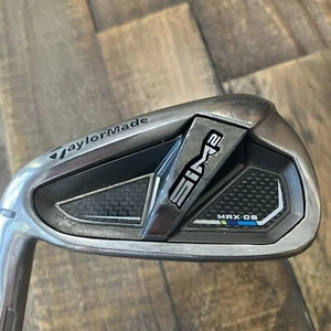 TaylorMade SIM2 MAX OS 7 Iron Left Hand KBS MAX MT Steel R Flex Shaft - Picture 1 of 10