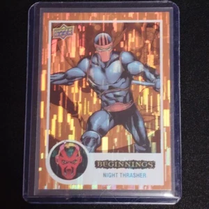 2023 UD MARVEL BEGINNINGS VOL 2 SERTES 2 ORANGE RAINBOW /199 NIGHT THRASHER - Picture 1 of 1