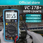 Vc17b And Digital Multimeter 6000 Counts Multitester Digital Transistor Tool