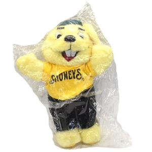 Mascota de juguete animal de peluche de peluche vintage Shoney's restaurante raro conejo de 11 - Imagen 1 de 3