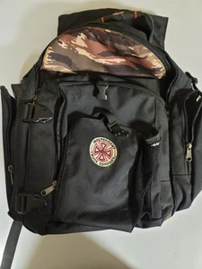 Vintage Independent Trucks Backpack Black Cqmo Skateboarding Skate Board Bag - Picture 1 of 9
