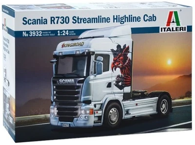 ITALERI, SCANIA R730 Streamline Highline Cab 4x2 maquette à monter et à peind... - Photo 1/4