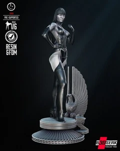 Silk Spectre 3D Resin Statue – Unpainted Model Kit – Watchmen - Picture 1 of 10
