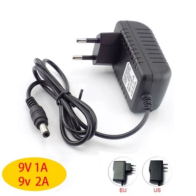 9V 1A 2A 2000MA 1000ma 100V 240V AC DC Power Adapter connector for TV Box router - Image 1 of 4