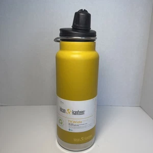 ¡Nuevo! Tapón chug de botella de agua de acero inoxidable con aislamiento TKWide Klean Kanteen 32 oz - Imagen 1 de 6