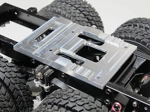 Aluminum 5th wheel coupling Mounting Plate Tamiya 1/14 King Grand Hauler Aeromax - Picture 1 of 3