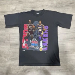 Vintage 1991 NBA Michael Jordan & Magic Finals Gr. Medium Salem Sportswear - Bild 1 von 13