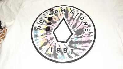 Nueva Camiseta Volcom Stone Talla Pequeña 1991 Diamante Skateboarding Patinador Camiseta Algodón Foto 1 de 4