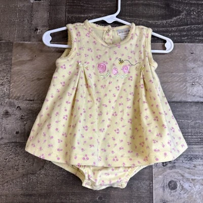 De colección Solo Un Año Carter's Bebé Niñas Ropa Talla 6M Snap Tank Vestido Conjunto Foto 1 de 4