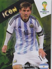 2014 Adrenalyn Brazil FIFA World Cup Lionel Messi Argentina Icon
