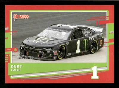 2021 Donruss Racing Red /299 Kurt Busch #41 - Image 1 of 2