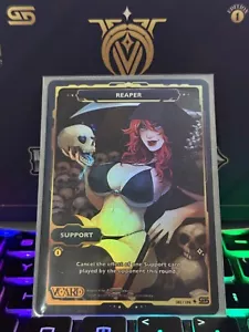 VCARD Rising Stars - 1. Edition - Reaper - Secret Rare Holo Version - Bild 1 von 2