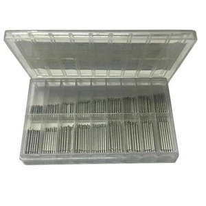 360pcs Stainless Steel Watch Band Spring Bars Strap Link Pins 8-25mm Repair Kit - Picture 1 of 2