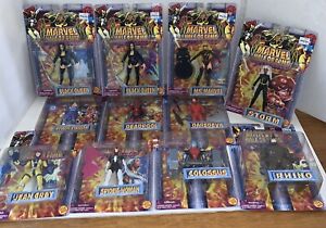 1996 Toy Biz Marvel Hall Of Fame Collection - NEW Sealed - 11 Figures RARE 