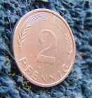 Eine Münze über 2 PFENNIG, 1974 Jahr,  F , BRD !!!
