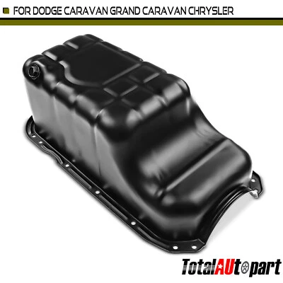 Engine Oil Pan Sump for Chrysler Daytona Dynasty LeBaron Dodge Caravan Dynasty - Image 1 of 4
