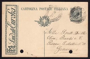 STORIA POSTALE REGNO 1920 Intero Postale 15c Sandali Eureka USATO (FM6) - Foto 1 di 1