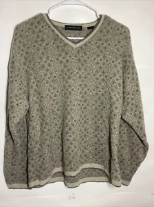 PRESWICK & MOORE - Women’s pullover Sweater - Brown Beige - Size M Medium - Picture 1 of 4