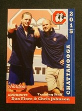 2015 Grandstand, Chattanooga Lookouts, Training Staff- DAX FIORE & CHRIS JOHNSON