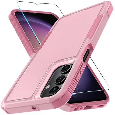 For Samsung Galaxy A16 5G A15 A14 A54 Case Phone Cover Shockproof +Screen Glass - Image 1 of 4