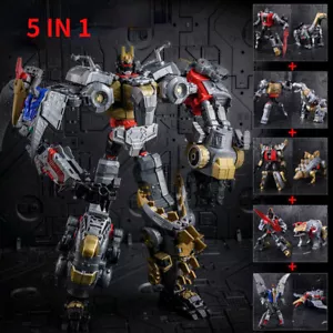 BPF Volcanicus Dinobot 5 in 1 Power of The Primes Action Figure 13" Toys Gifts - Picture 1 of 23