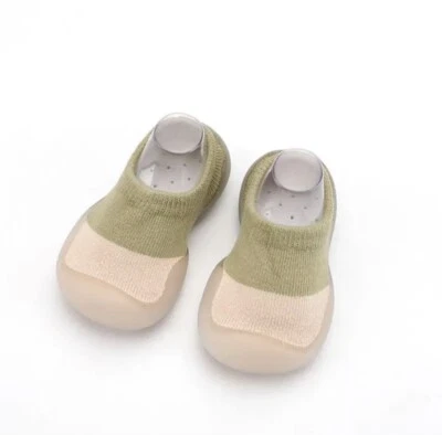 Boutique Bebé Niño Calcetines Zapatos Sandalias Bloque de Color Foto 1 de 2