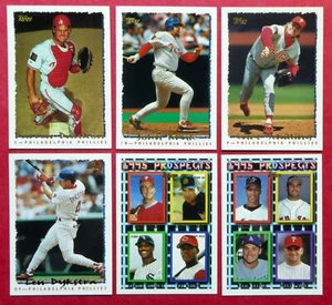 1995 Topps Philadelphia Phillies Team Set with Traded & Prospects, OD (37 cards) - Picture 1 of 2