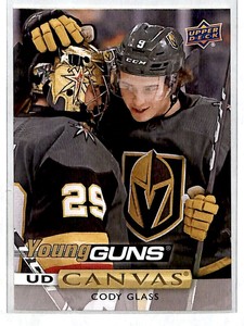 2019-20 Upper Deck Young Guns Canvas Cody Glass Vegas Golden Knights #C231