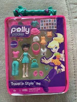 POLLY POCKET kerstie travel in style bag Collection, 2010 NEW! sealed - Image 1 of 4