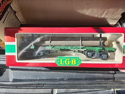 LGB G Scale 4066 Logging Car N.W.L.Co #4066 - Image 1 of 4