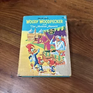 1967 Woody Woodpecker and The Meteor Menace Whitman Big Little Book Softcover - Imagen 1 de 19