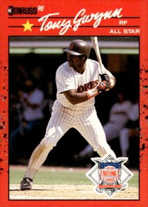 1990 Donruss #BC-4 Tony Gwynn Bonus MVP's - San Diego Padres