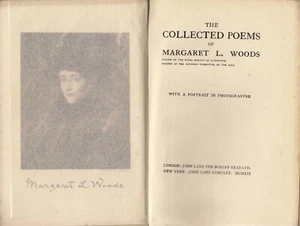 The Collected Poems Of Margaret L. Woods - author inscribed copy - Picture 1 of 2