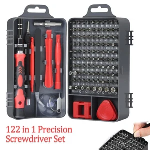 122 in 1 Magnetic Precision Screwdriver Set Computer Pc Phone Repair Tool Kit UK - Picture 1 of 14