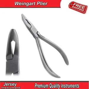 Pince orthodontique Weingart arche fil pliage placement instruments de laboratoire dentaire CE - Photo 1/4