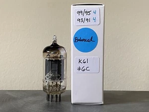 Siemens k61 12AU7 Telefunken Label German Tube ≠6C AT1000 Tested Strong/Balanced - Picture 1 of 13