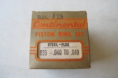 NOS Continental Piston Ring Set 835-.040-.049 For 1955 PONTIAC V8 27, 28 - Image 1 of 2