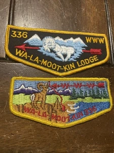 Boy Scout OA 336 Wa-la-moot-kin flaps - Picture 1 of 2