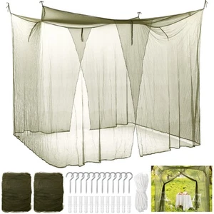 2 Pcs Mosquito Netting for Patio, Ultra Large Mosquito Net l 87 x W 87 x H 71... - Picture 1 of 7