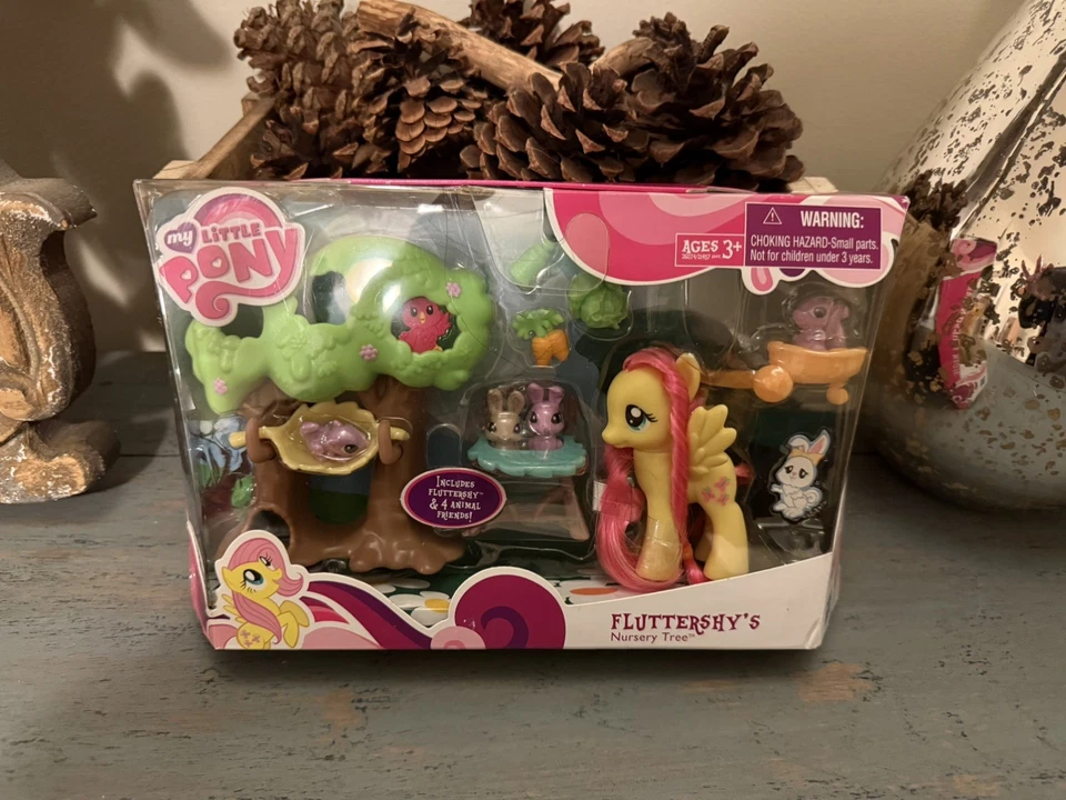 Fluttershy's Nursery Tree My Little Pony Friendship is Magic 2010 Hasbro NIB - Image 1 of 1