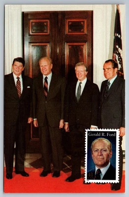 #4199 Gerald R Ford FDC Maxi Card - Image 1 of 2