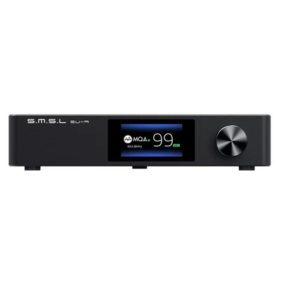 Decodificador completo S.M.S.L SU-9 MQA ES9038PRO DAC XMOS DSD512 PCM768kHz/32 bits Foto 1 de 4