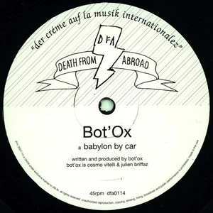 12" BOT'OX Babylon By Car dfa0114 Death From A US - Picture 1 of 1